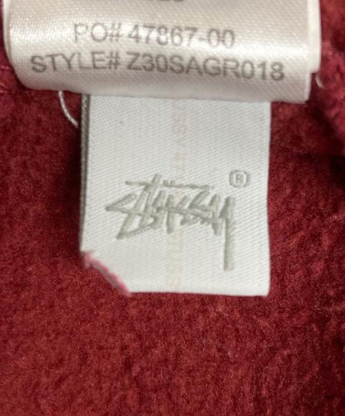 stussy（ステューシー）stussy (ステューシー) シャドーマンスウェット レッド サイズ:Ｓの古着・服飾アイテム