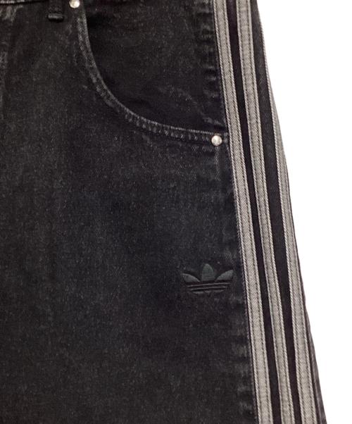 adidas（アディダス）adidas (アディダス) デニムパンツ ブラック サイズ:37の古着・服飾アイテム