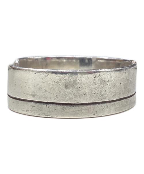 d-NH（ディーエヌエイチ）d-NH (ディーエヌエイチ) シルバーゴールドコンビネーションバングル シルバー×ゴールドの古着・服飾アイテム