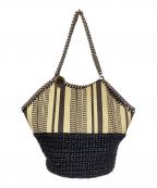 STELLA McCARTNEYステラマッカートニー）の古着「ファラベラ ミディアム トートバッグ」｜ベージュ×ネイビー