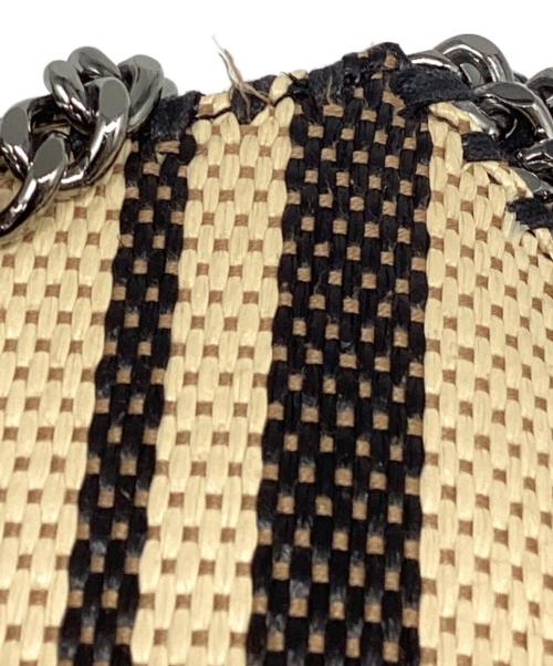 STELLA McCARTNEY（ステラマッカートニー）STELLA McCARTNEY (ステラマッカートニー) ファラベラ ミディアム トートバッグ ベージュ×ネイビーの古着・服飾アイテム