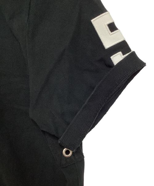 POLO RALPH LAUREN（ポロ・ラルフローレン）POLO RALPH LAUREN (ポロ・ラルフローレン) 刺繍ポロシャツ ブラック サイズ:XXLの古着・服飾アイテム