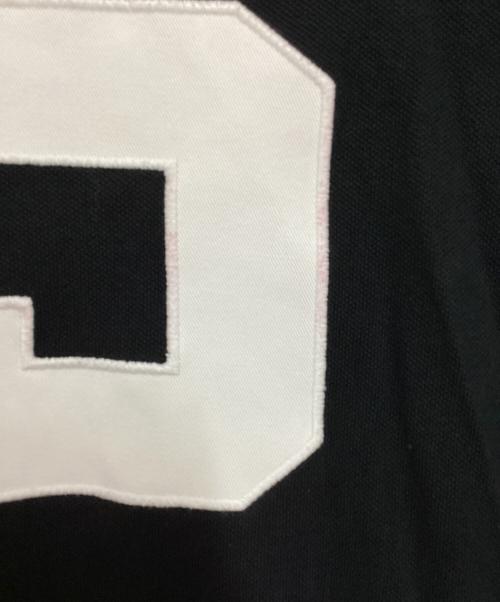 POLO RALPH LAUREN（ポロ・ラルフローレン）POLO RALPH LAUREN (ポロ・ラルフローレン) 刺繍ポロシャツ ブラック サイズ:XXLの古着・服飾アイテム