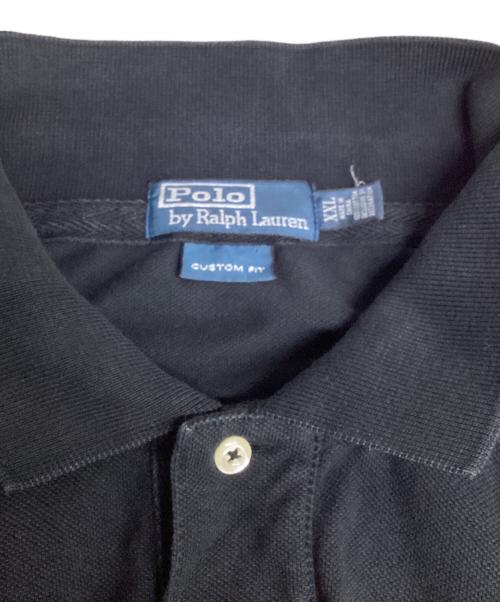 POLO RALPH LAUREN（ポロ・ラルフローレン）POLO RALPH LAUREN (ポロ・ラルフローレン) 刺繍ポロシャツ ブラック サイズ:XXLの古着・服飾アイテム