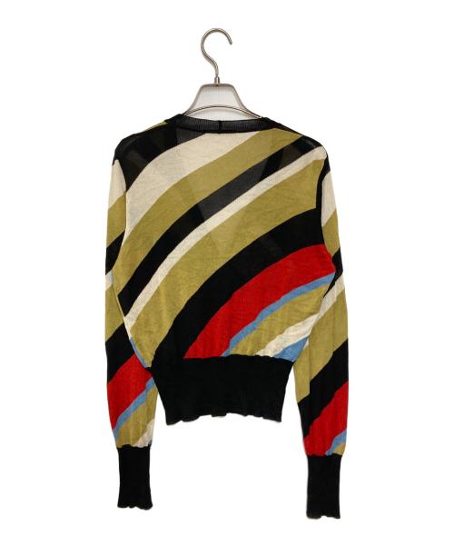 BOTTEGA VENETA（ボッテガベネタ）BOTTEGA VENETA (ボッテガベネタ) シルクカーディガン マルチカラー サイズ:44の古着・服飾アイテム