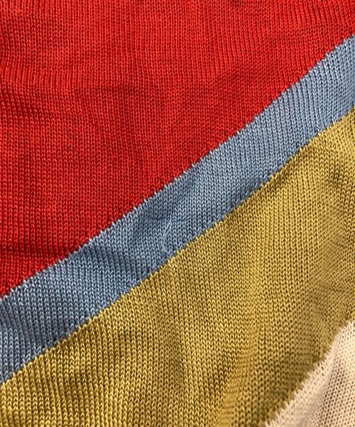 BOTTEGA VENETA（ボッテガベネタ）BOTTEGA VENETA (ボッテガベネタ) シルクカーディガン マルチカラー サイズ:44の古着・服飾アイテム