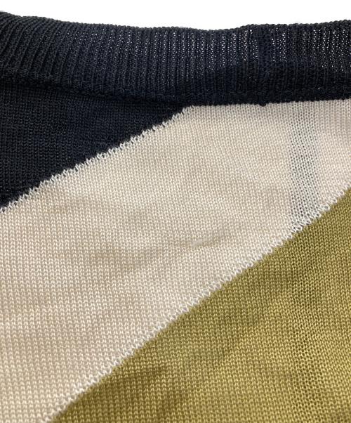 BOTTEGA VENETA（ボッテガベネタ）BOTTEGA VENETA (ボッテガベネタ) シルクカーディガン マルチカラー サイズ:44の古着・服飾アイテム