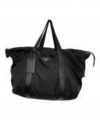 PRADAプラダ）の古着「ナイロンボストンバッグ」｜ブラック