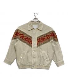 ISABEL MARANT（イザベルマラン）の古着「Julian denim jacket with yoke」｜エクリュカラー