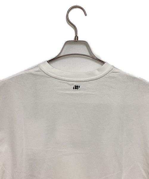 Ameri VINTAGE（アメリヴィンテージ）Ameri VINTAGE (アメリヴィンテージ) CROP FRAME PLUM TEE ホワイト サイズ:Fの古着・服飾アイテム