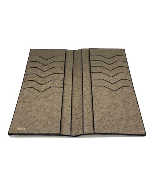 Valextra（ヴァレクストラ）Valextra (ヴァレクストラ) 長財布 グレージュの古着・服飾アイテム