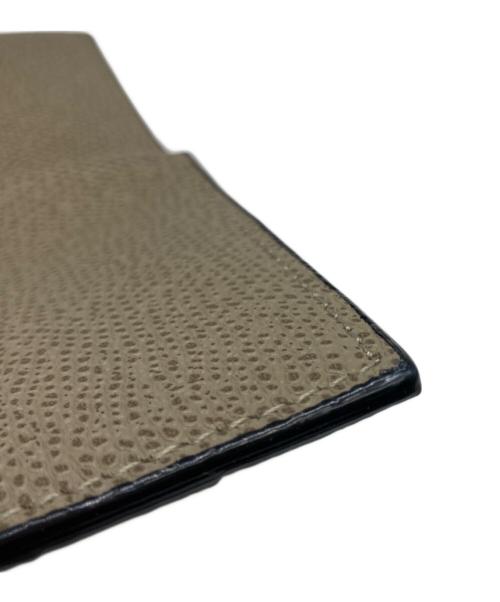 Valextra（ヴァレクストラ）Valextra (ヴァレクストラ) 長財布 グレージュの古着・服飾アイテム