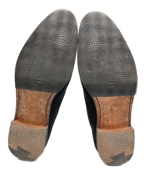 Crockett & Jones（クロケット＆ジョーンズ）Crockett & Jones (クロケット＆ジョーンズ) UNITED ARROWS (ユナイテッドアローズ) シングルモンクストラップシューズ ブラック サイズ:8Eの古着・服飾アイテム