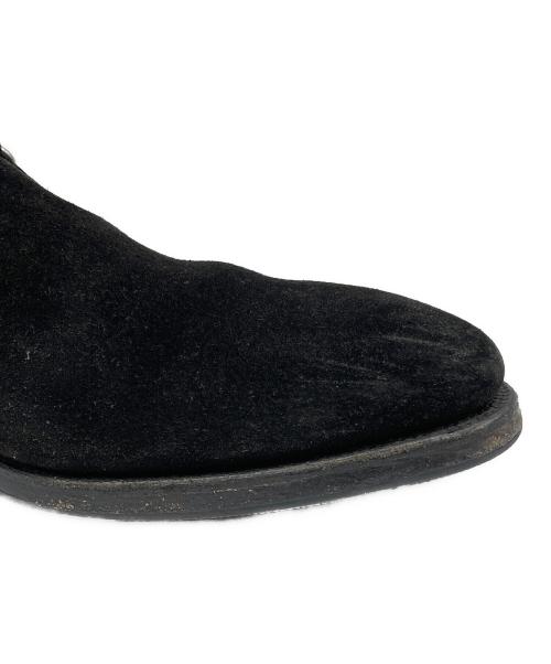 Crockett & Jones（クロケット＆ジョーンズ）Crockett & Jones (クロケット＆ジョーンズ) UNITED ARROWS (ユナイテッドアローズ) シングルモンクストラップシューズ ブラック サイズ:8Eの古着・服飾アイテム