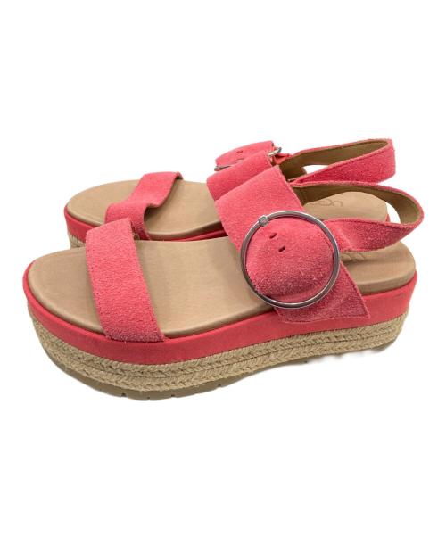 UGG（アグ）UGG (アグ) April サンダル ピンク サイズ:23の古着・服飾アイテム