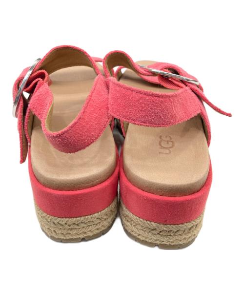 UGG（アグ）UGG (アグ) April サンダル ピンク サイズ:23の古着・服飾アイテム
