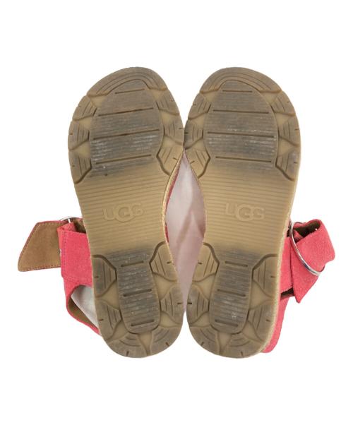 UGG（アグ）UGG (アグ) April サンダル ピンク サイズ:23の古着・服飾アイテム