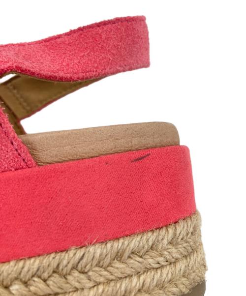 UGG（アグ）UGG (アグ) April サンダル ピンク サイズ:23の古着・服飾アイテム
