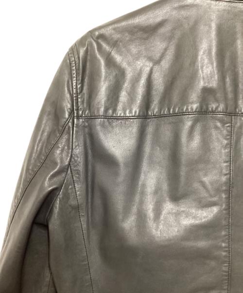 ALL SAINTS（オールセインツ）ALL SAINTS (オールセインツ) シープレザーブルゾン ブラック サイズ:Mの古着・服飾アイテム