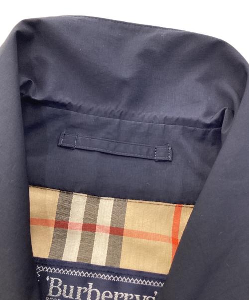 Burberry's（バーバリー）Burberry's (バーバリーズ) ミドルジップコート ネイビー サイズ:Sの古着・服飾アイテム