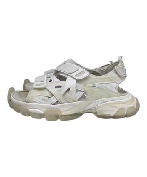 BALENCIAGA（バレンシアガ）BALENCIAGA (バレンシアガ) トラックサンダル ホワイト サイズ:38の古着・服飾アイテム