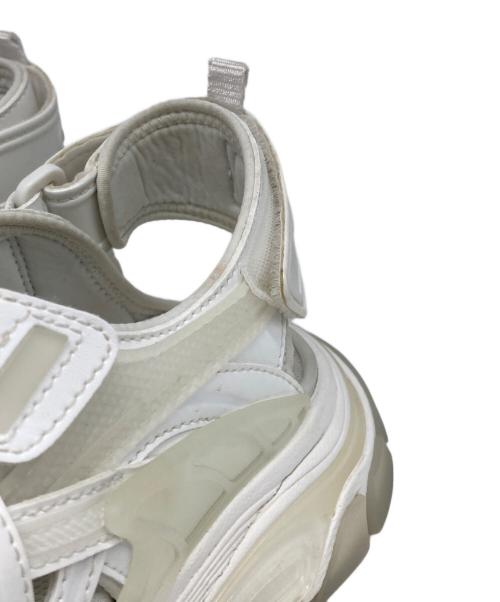 BALENCIAGA（バレンシアガ）BALENCIAGA (バレンシアガ) トラックサンダル ホワイト サイズ:38の古着・服飾アイテム