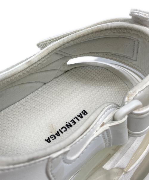 BALENCIAGA（バレンシアガ）BALENCIAGA (バレンシアガ) トラックサンダル ホワイト サイズ:38の古着・服飾アイテム
