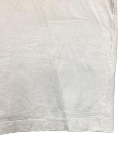 BLACK COMME des GARCONS（ブラックコムデギャルソン）BLACK COMME des GARCONS (ブラックコムデギャルソン) ロゴTシャツ ホワイト サイズ:Lの古着・服飾アイテム