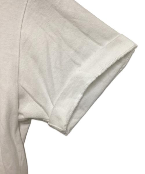 BLACK COMME des GARCONS（ブラックコムデギャルソン）BLACK COMME des GARCONS (ブラックコムデギャルソン) ロゴTシャツ ホワイト サイズ:Lの古着・服飾アイテム