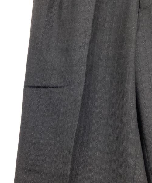 COMME des GARCONS HOMME DEUX（コムデギャルソン オム ドゥ）COMME des GARCONS HOMME DEUX (コムデギャルソン オム ドゥ) ウールスラックス チャコールグレー サイズ:Sの古着・服飾アイテム