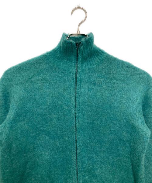 Needles（ニードルズ）Needles (ニードルズ) Zipped Mohair Cardigan グリーン サイズ:Ｓの古着・服飾アイテム