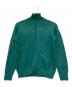 Needles（ニードルズ）の古着「Zipped Mohair Cardigan」｜グリーン