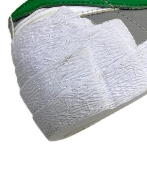 NIKE（ナイキ）NIKE (ナイキ) sacai (サカイ) Blazer Low グレー×グリーン×ホワイト サイズ:26.5cmの古着・服飾アイテム