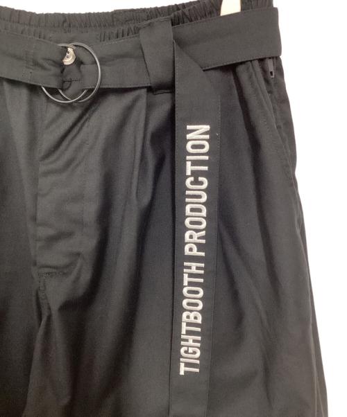 TIGHTBOOTH PRODUCTION（タイトブースプロダクション）TIGHTBOOTH PRODUCTION (タイトブースプロダクション) BAGGY SLACKS ブラック サイズ:Lの古着・服飾アイテム