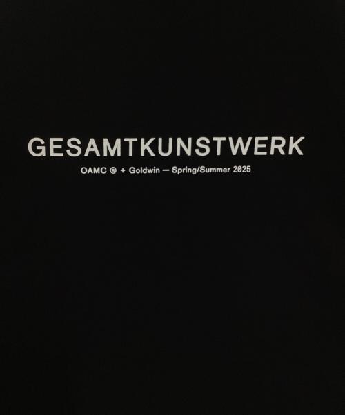 OAMC（オーエーエムシー）OAMC (オーエーエムシー) GOLDWIN (ゴールドウイン) OAMC Goldwin T-shirt ブラック サイズ:2の古着・服飾アイテム