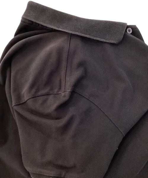 MONCLER（モンクレール）MONCLER (モンクレール) BEAMS (ビームス) 別注スリムフィットポロシャツ ブラック サイズ:Lの古着・服飾アイテム