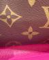 中古・古着 LOUIS VUITTON (ルイ ヴィトン) ラウンドファスナー財布 フューシャ：20000円