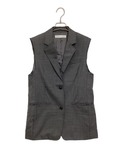 L'appartement（アパルトモン）L'appartement (アパルトモン) Masculine Vest - スーツベスト グレー サイズ:表記無しの古着・服飾アイテム