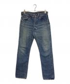 WAREHOUSEウエアハウス）の古着「ボタンフライデニムパンツ」｜インディゴ