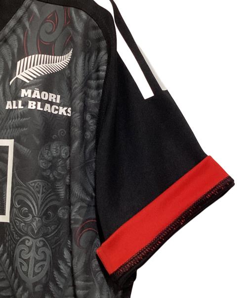 adidas（アディダス）adidas (アディダス) MAORI ALL BLACKS ホームレプリカ ジャージー レッド サイズ:Lの古着・服飾アイテム