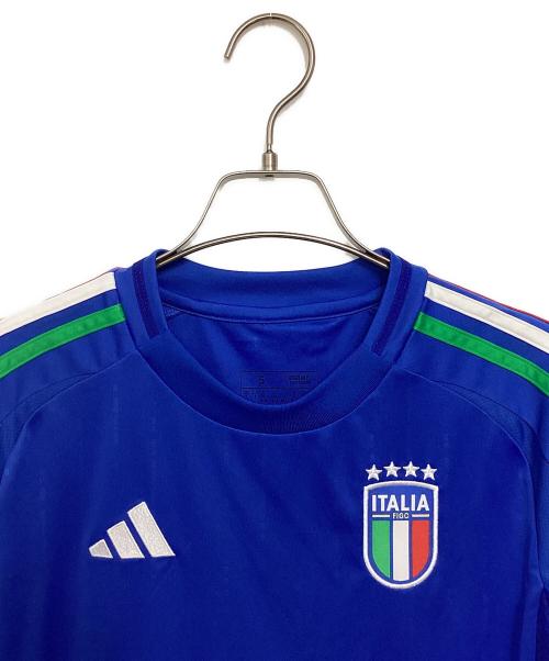 adidas（アディダス）adidas (アディダス) イタリア代表 24 ホームユニフォーム ブルー サイズ:Sの古着・服飾アイテム