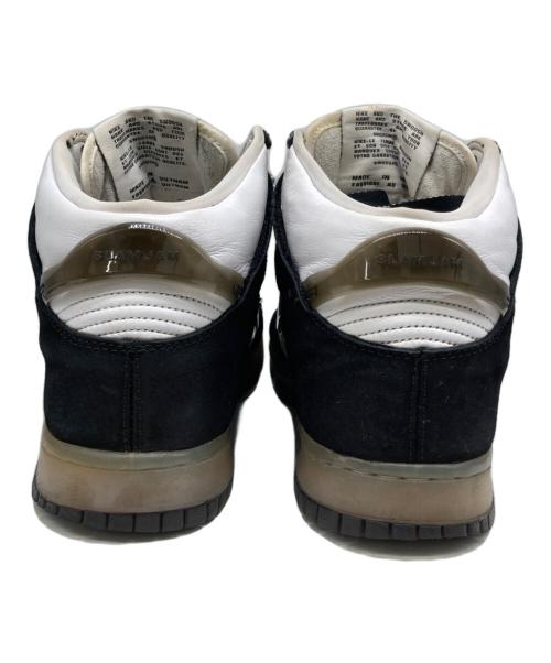 NIKE（ナイキ）NIKE (ナイキ) SLAM JAM (サイアム ジャム) ハイカットスニーカー ホワイト×ブラック サイズ:US9の古着・服飾アイテム