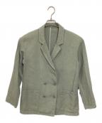 MACKINTOSH PHILOSOPHYマッキントッシュ フィロソフィー）の古着「リネンダブルジャケット」｜グリーン