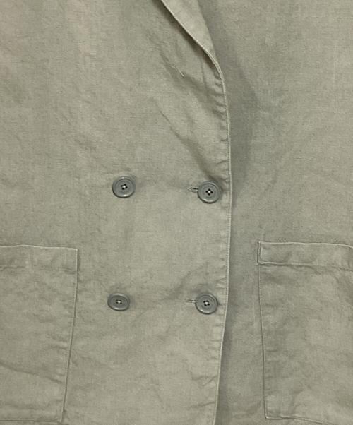 MACKINTOSH PHILOSOPHY（マッキントッシュ フィロソフィー）MACKINTOSH PHILOSOPHY (マッキントッシュ フィロソフィー) リネンダブルジャケット グリーン サイズ:2の古着・服飾アイテム