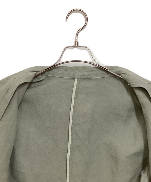 MACKINTOSH PHILOSOPHY（マッキントッシュ フィロソフィー）MACKINTOSH PHILOSOPHY (マッキントッシュ フィロソフィー) リネンダブルジャケット グリーン サイズ:2の古着・服飾アイテム