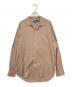 POLO RALPH LAUREN（ポロ・ラルフローレン）の古着「オープンカラーシャツ」｜ベージュ×ブラウン