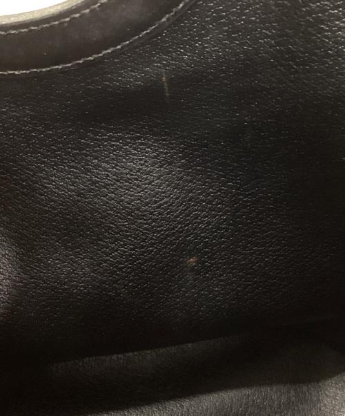 CELINE（セリーヌ）CELINE (セリーヌ) ヴィンテージ マカダム ブラゾン トリオンフ ミニハンドバッグ ブラウン×ブラックの古着・服飾アイテム