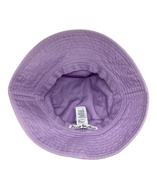 Acne studios（アクネ ストゥディオス）Acne studios (アクネ ストゥディオス) ツイルバケットハット パープル サイズ:S/Mの古着・服飾アイテム