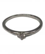 LE PETIT PRINCEホシノオオジサマ）の古着「「星の王子さま」コレクション K18WG ダイヤモンド リング」