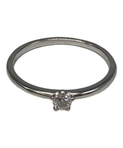 LE PETIT PRINCE（ホシノオオジサマ）LE PETIT PRINCE (ホシノオオジサマ) 「星の王子さま」コレクション K18WG ダイヤモンド リング サイズ:9.5号の古着・服飾アイテム